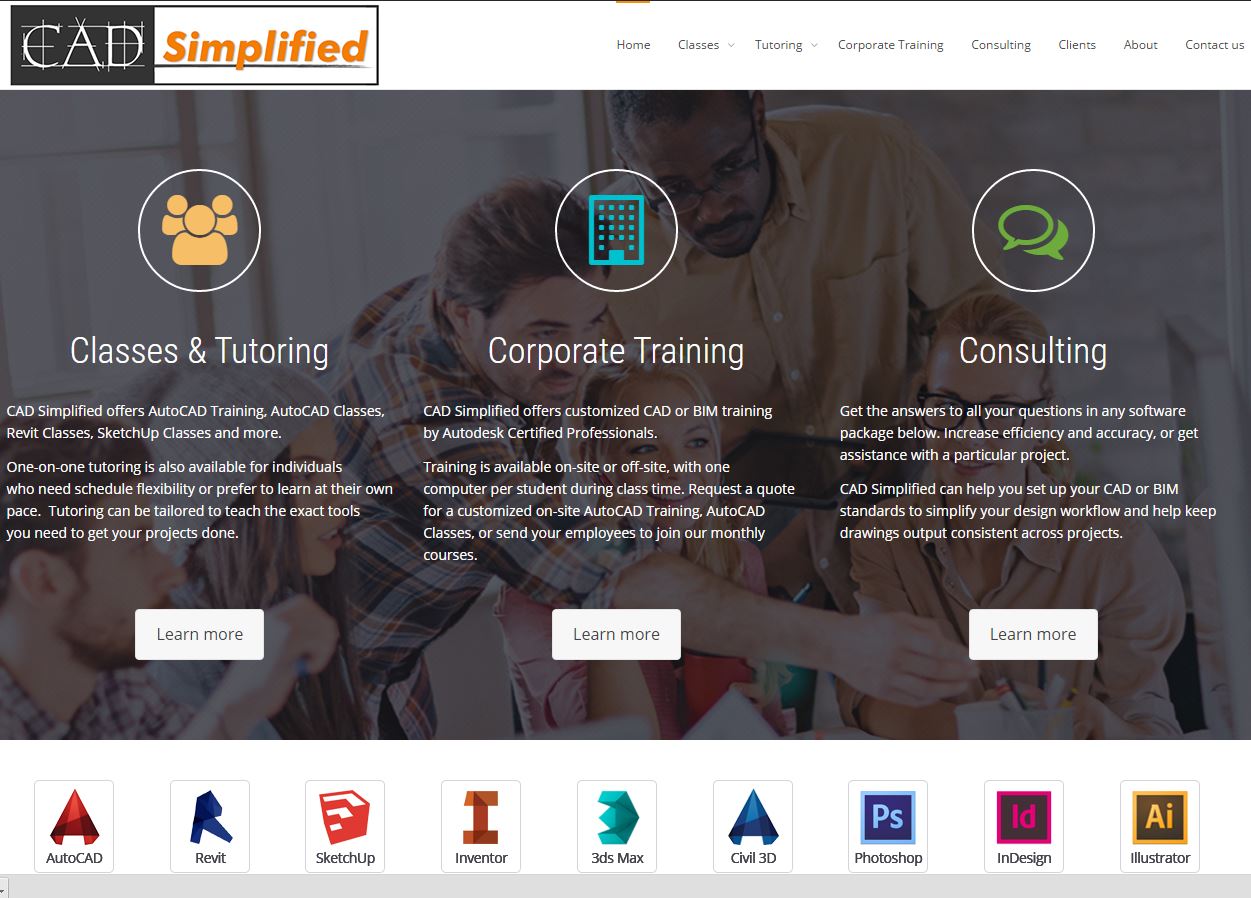 AutoCAD Classes and Tutoring, Revit, SketchUp | CAD Simplified